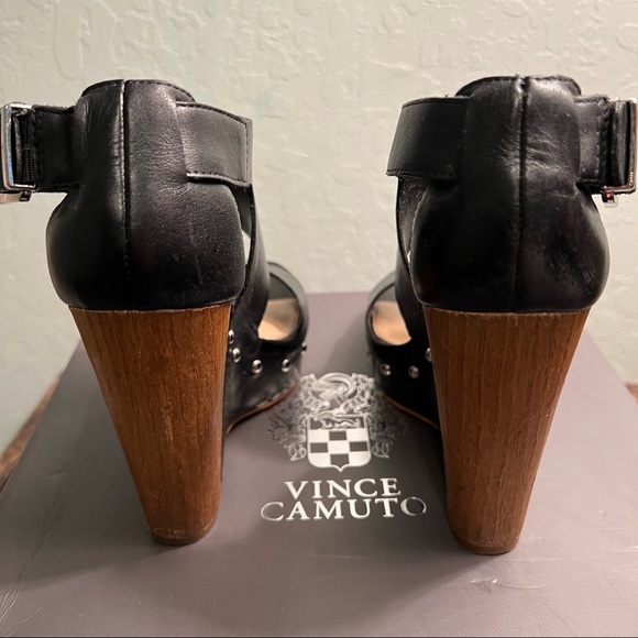 Vince Camuto Matta Studded Platform Wedge - Picture 5 of 6